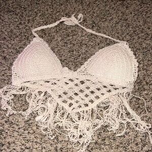 Shein crochet top